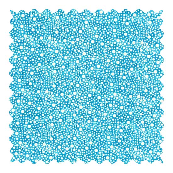 Fabric Shop - Confetti Dots Turquoise Fabric - Yard