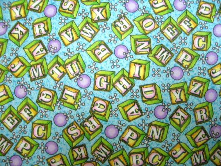 ABC Blocks Blue