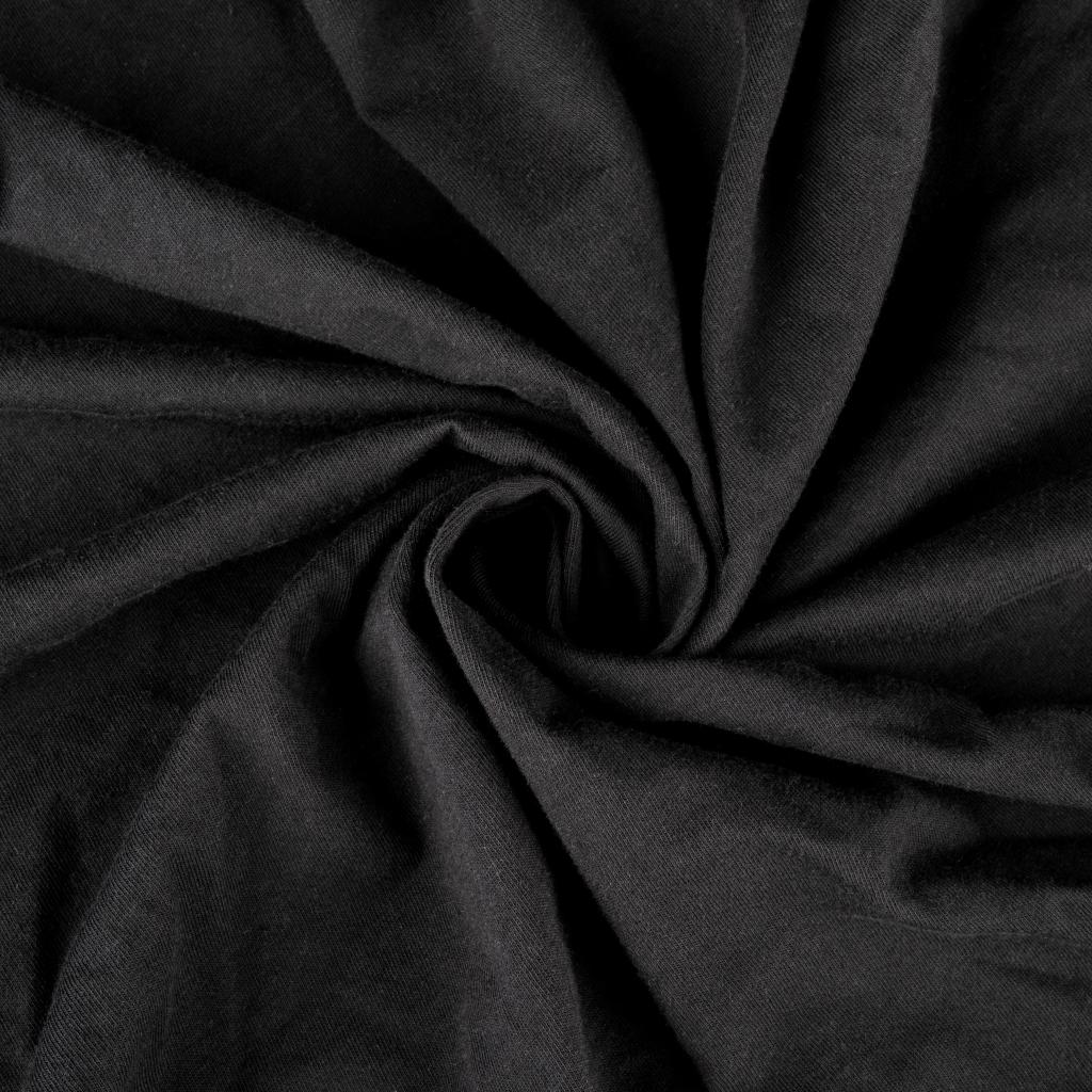 SheetWorld Fitted 100% Cotton Percale Square Play Yard Sheet Fits Joovy 38 x 38 Made in USA Black Links 