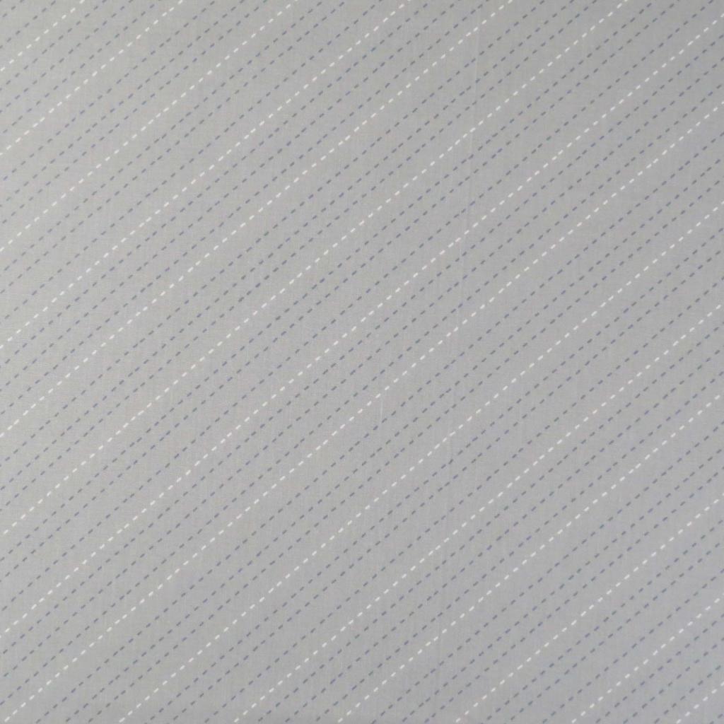 Stroller Bassinet - Diagonal Stripe Gray - Fitted