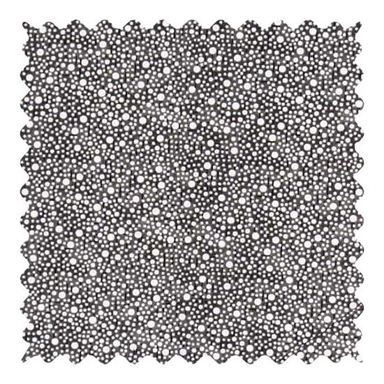 Fabric Shop - Confetti Dots Black Fabric - Yard