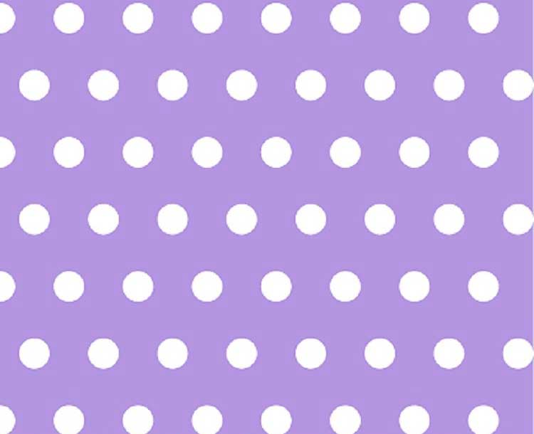 Bassinet (fits Halo) - Polka Dots Lavender - Fitted