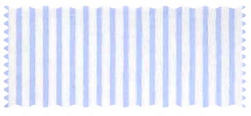 Blue Pinstripe Jersey Knit Fabric