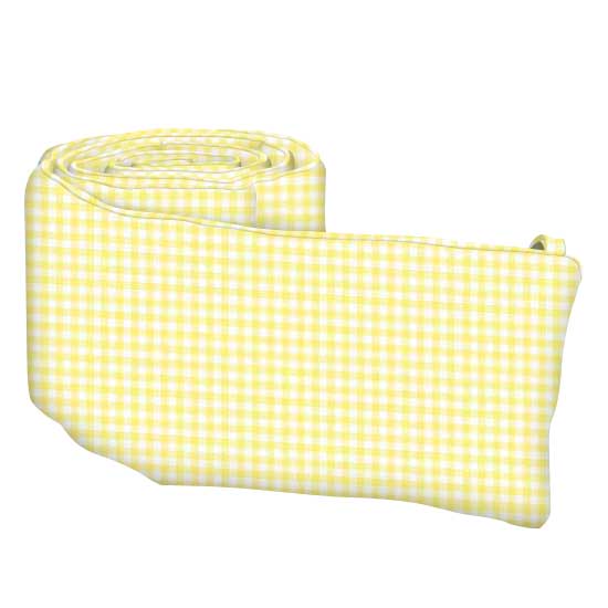 Pastel Yellow Gingham Woven Crib / Toddler Sheets Sheetworld