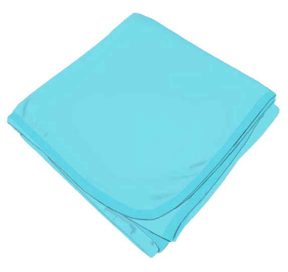 Solid Aqua Jersey Knit Youth Bed Sheets Sheetworld