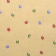 Percale Pillow Sham - Colorful Dots on Yellow