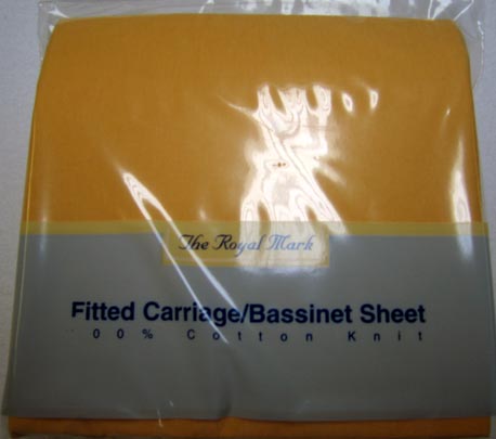 Orange Bassinet Sheet (402)