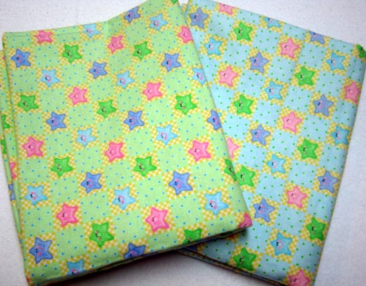 Star Check Baby Pillow Case 2 Pack (922)
