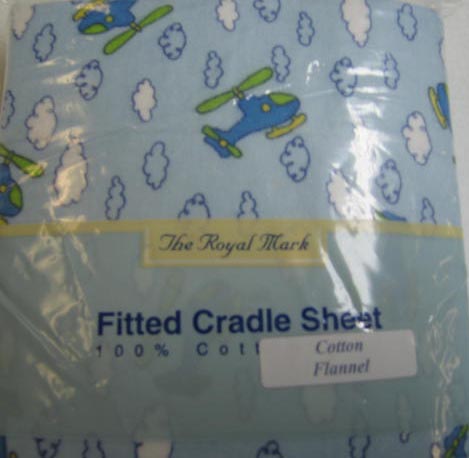 Helicopter Fun Cradle Sheet (348)