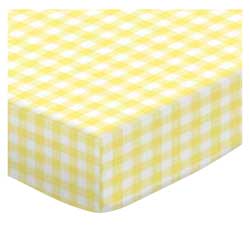 Pastel Yellow Gingham Woven