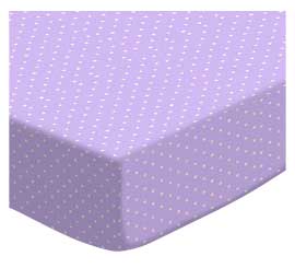 Pastel Lavender Pindots Woven
