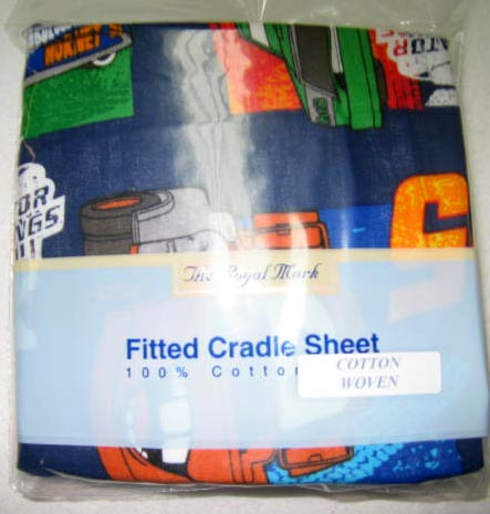 Cars! Cradle Sheet (372)