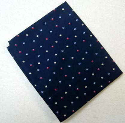 Multi Color Dot Navy Cotton Baby Pillow Case