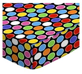 Primary Bubbles Colorful Woven