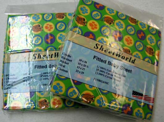 2 Pack - Scooby Doo Cotton Cradle Sheets