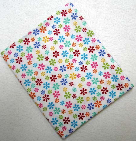 Colorful Floral Cotton Baby Pillow Case