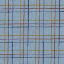 Blue & Multi Color Plaid - Woven