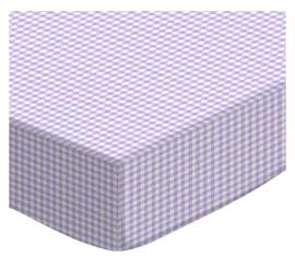 Pastel Lavender Gingham Woven