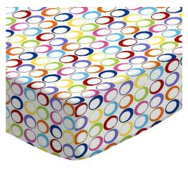 Primary Colorful Rings Woven