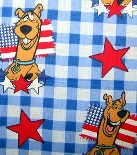 Patriotic Scooby Doo