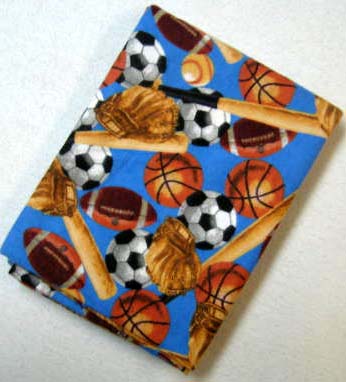 Sports Flannel Baby Pillow Case