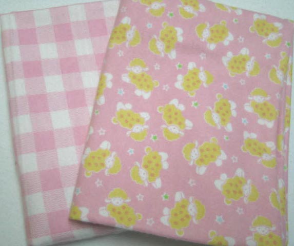 Pink Print Baby Pillow Cases 2 Pack (929)