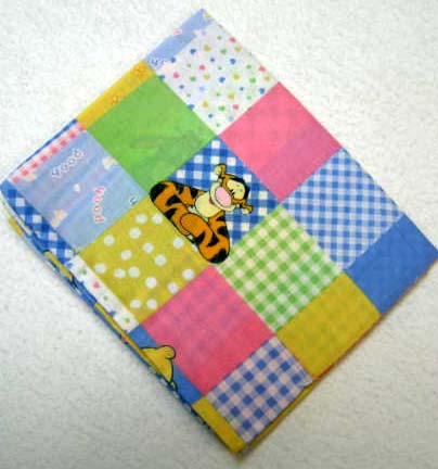 Pooh Patches Cotton Baby Pillow Case