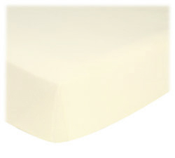 ORGANIC Ivory Jersey Knit PACK N PLAY Sheet