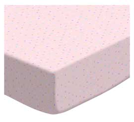 Pastel Colorful Pindots Pink Woven