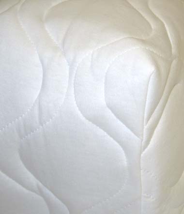 White Quilted Pack N Play