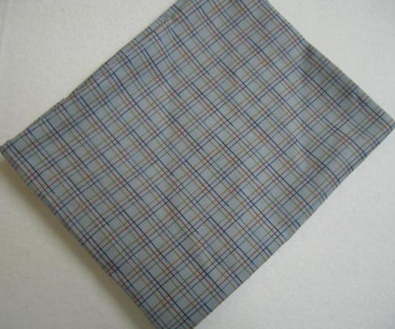 Blue & Multi Color Plaid Baby Pillow Case (917)