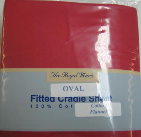 Red Oval Cradle Sheet (805)