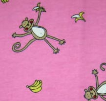 Monkeys Pink