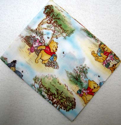 Pooh In The Park Cotton Baby Pillow Case