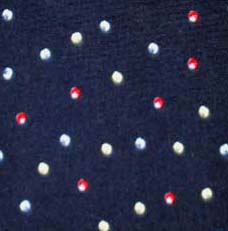 Colorful 

Dots On Navy