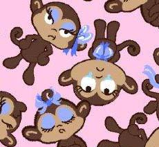 Monkeys Pink