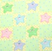 Flannel - Green Star Check