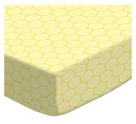 Pastel Yellow Bubbles Woven