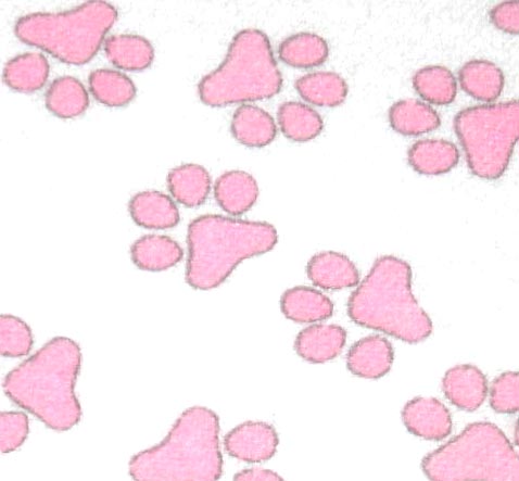 Flannel220624 - Pink Paws