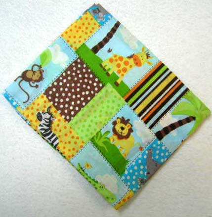Jungle Animals Cotton Baby Pillow Case