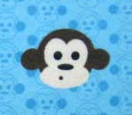 Monkey Face Blue