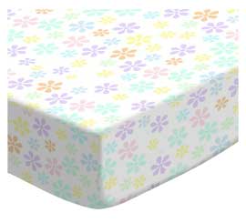 Pastel Colorful Floral Woven
