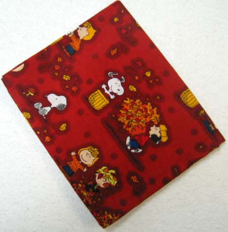 Snoopy Red Cotton Baby Pillow Case