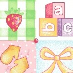 Baby Girl Squares