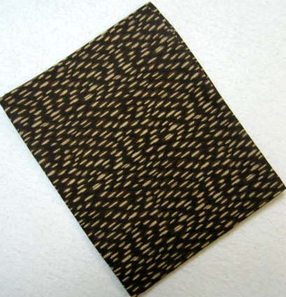 Brown Grain Cotton Baby Pillow Case