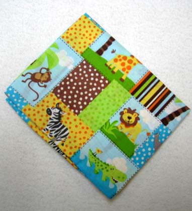 Safari Animals Cotton Baby Pillow Case