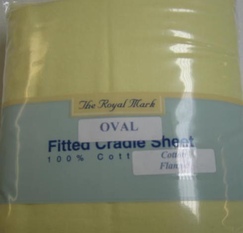 Yellow Oval Cradle Sheet (806)