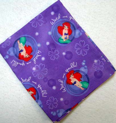 Little Mermaid Cotton Baby Pillow Case