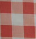 Cradle - Salmon Large Gingham Check - Woven - Matching Comforter