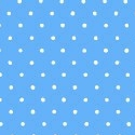 Primary Pindots Blue Woven